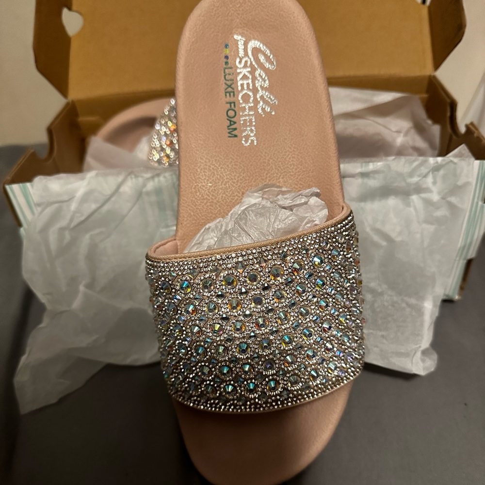 Skechers Cali Pop UpsFemme Glam Womens Sandal - Brand New